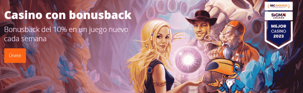 Casino con bonusback